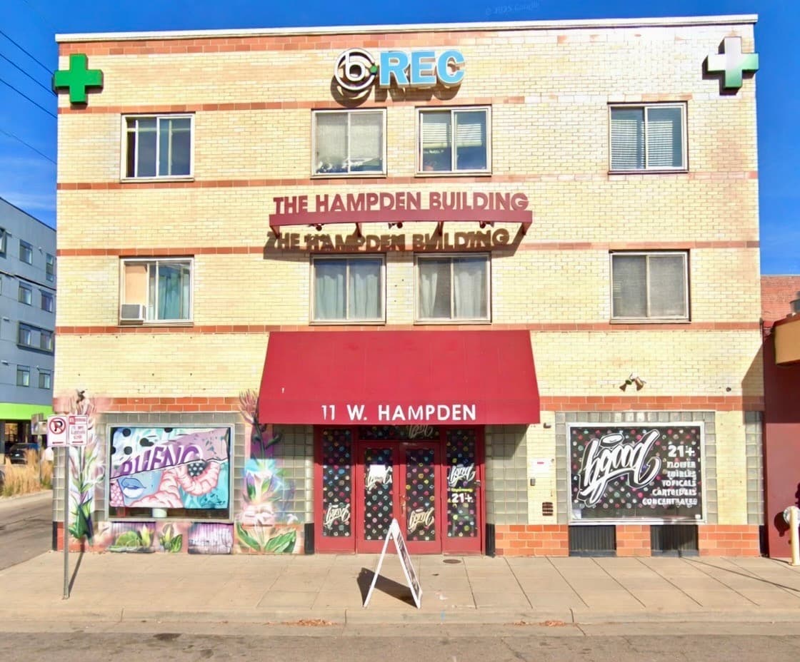 bgood Recreational Cannabis Dispensary Englewood old store front